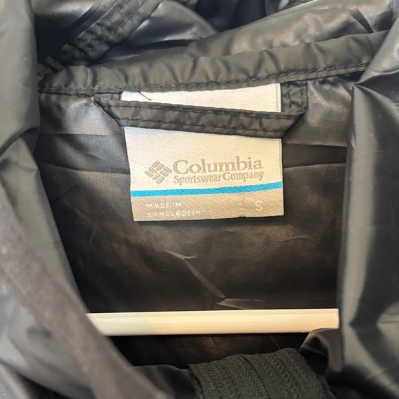 Columbia Men's Black Windbreaker Lightweight Size Small - Picture 6 of 8